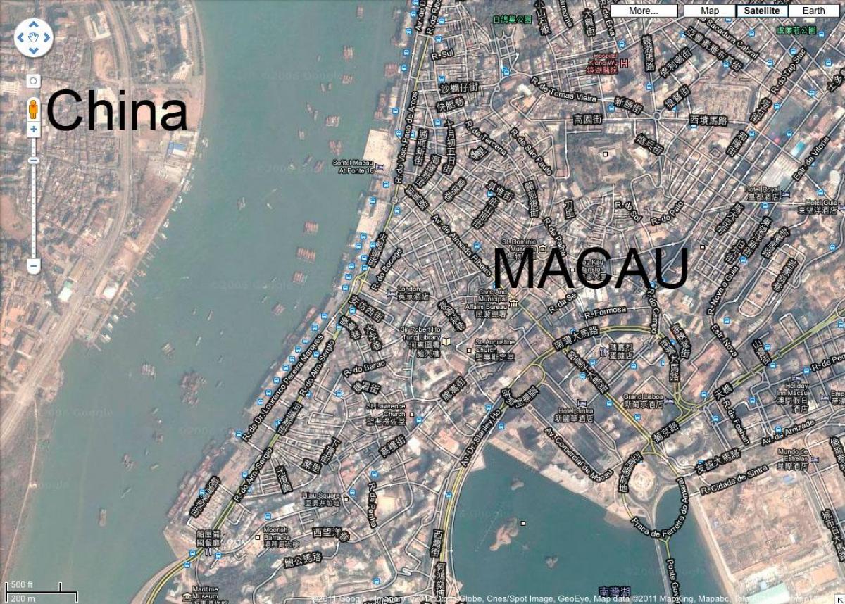 kort af san malo Macau